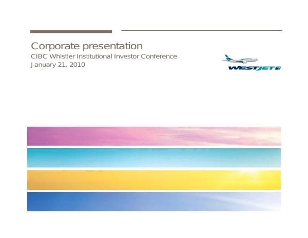 presentation_WestJet_conferenceCIBC