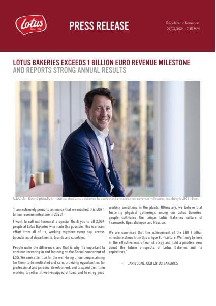 PressRelease_LotusBakeries_FY2023