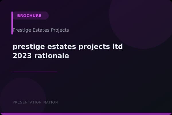 prestige-estates-projects-ltd-2023-rationale