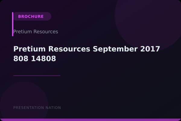 Pretium Resources_September_2017_808_14808