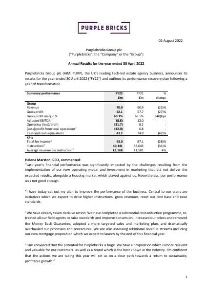 Purplebricks_Group_plc_FY22_results_220802