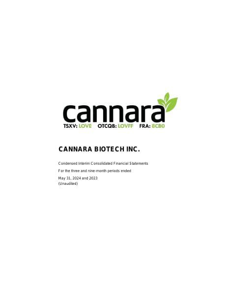 Q3-2024-Cannara-Biotech-Inc-FS-FINAL