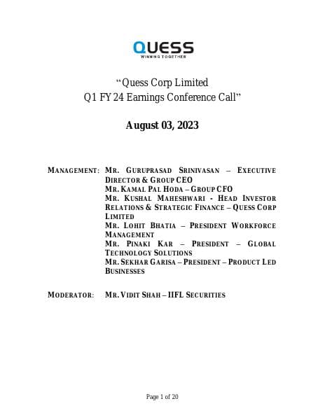 Quess-Q1FY24earnings-call-transcript