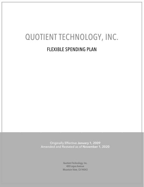 Quotient%20Technology%20Inc.%20Flexible%20Spending%20Plan%20122120