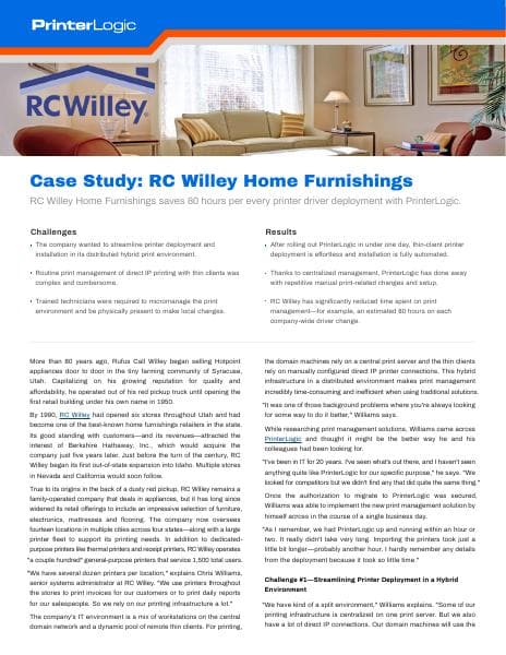 RCWilleyCaseStudy