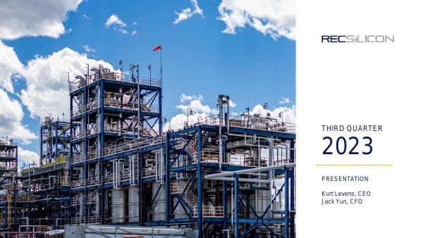 rec-silicon-q3-2023-presentation