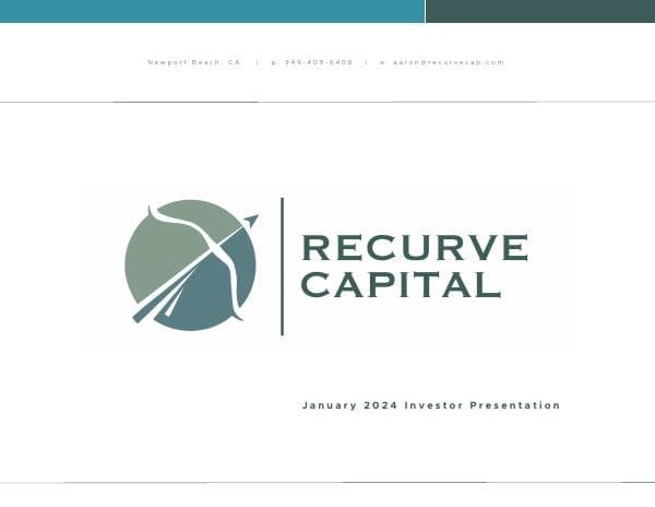 Recurve+Capital+-+Investor+Presentation+January+2024
