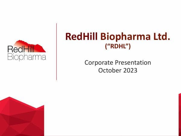 RedHill-Biopharma-Corporate-Presentation-October-4-2023