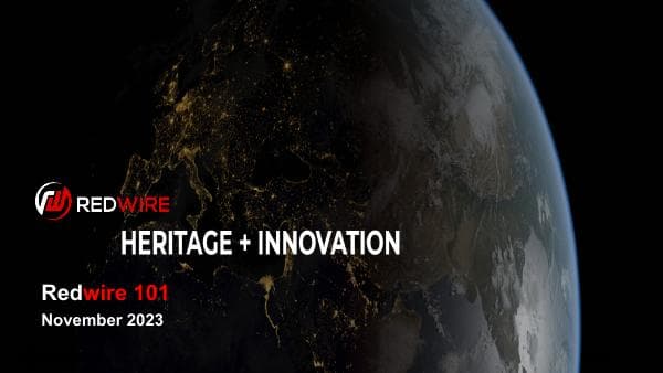 Redwire+101+Presentation+as+of+November+2023