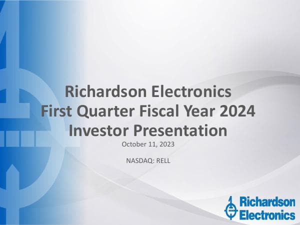 RELL-Q1FY24-Investor-Presentation-Final