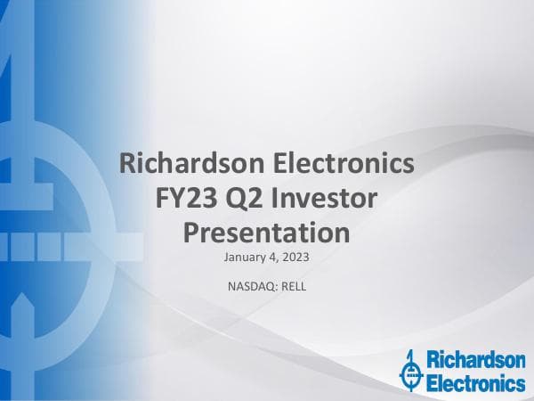 RELL-Q2FY23-Investor-Presentation-Final-Updated