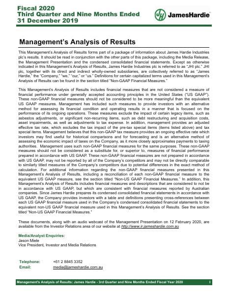 RES.2020.Q3FY20+Management%27s+Analysis