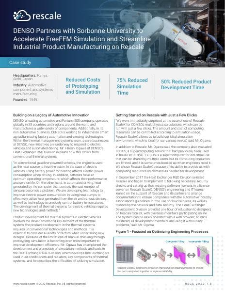 Rescale_Denso_Case_Study