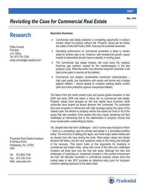 RevisitingComercialRealEstate
