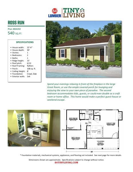 Ross-Run-Feature-Sheet