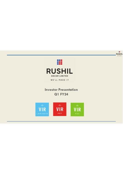 Rushil-Decor-Limited-Q1FY2024-Earnings-Presentation