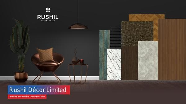 Rushil-Decor-Limited-Q2FY2024-Earnings-Presentation