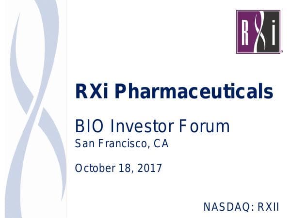 RXi Pharmaceuticals_October_2017_425_15425