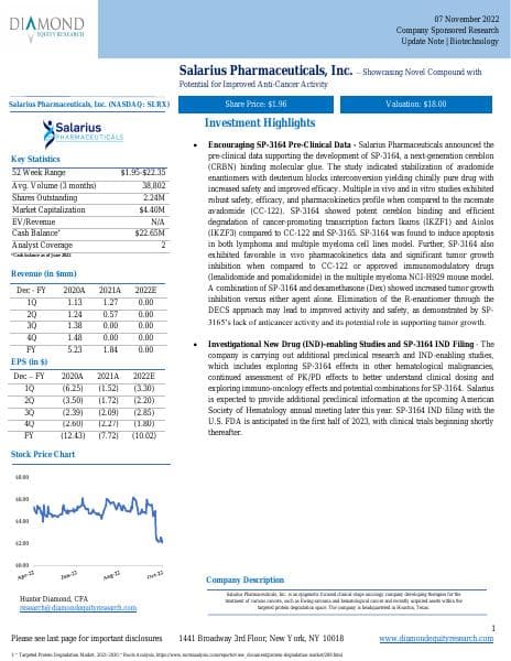 Salarius-Update-Note-November-2022