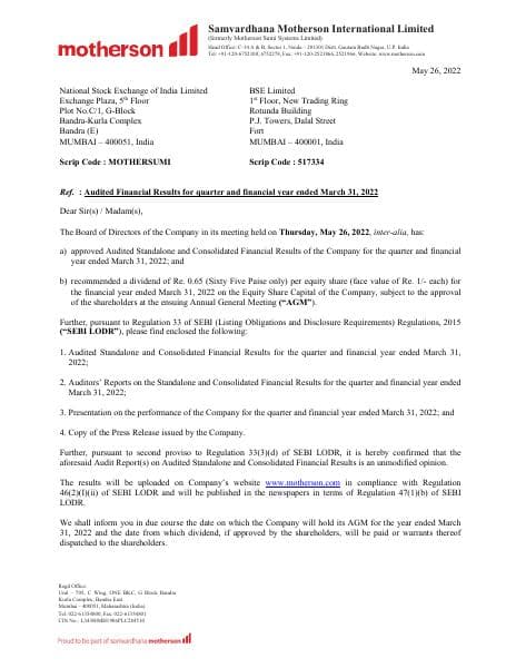 SAMIL-Presentation-on-results-Q4FY22