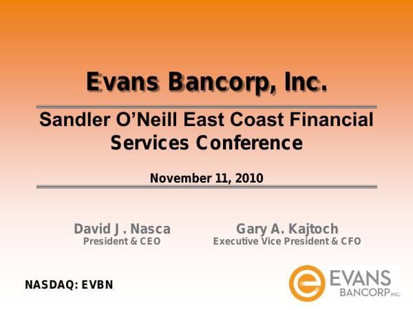 Sandler-O'Neill-East-Coast-Financial-Services-Conference-Presentation