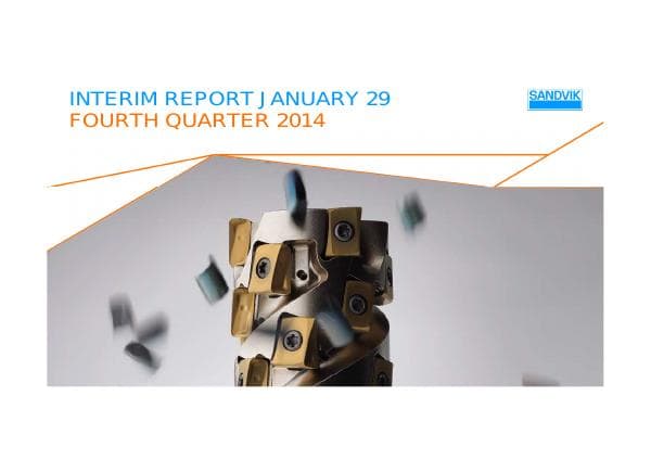 sandvik_q4_2014_presentation