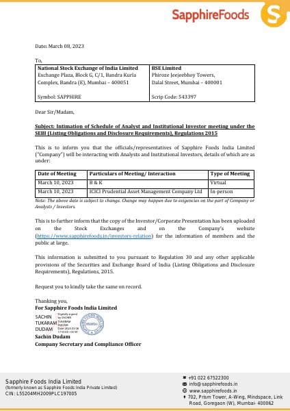 SAPPHIRE_08032023181107_SapphireSEDisclosure