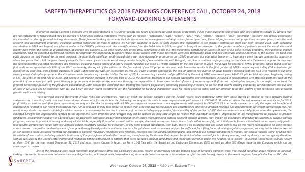 Sarepta Therapeutics_October_2018_714_34714