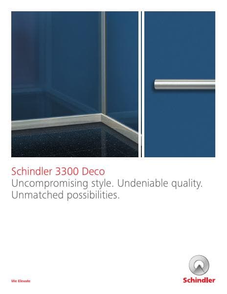 schindler-3300-deco-brochure