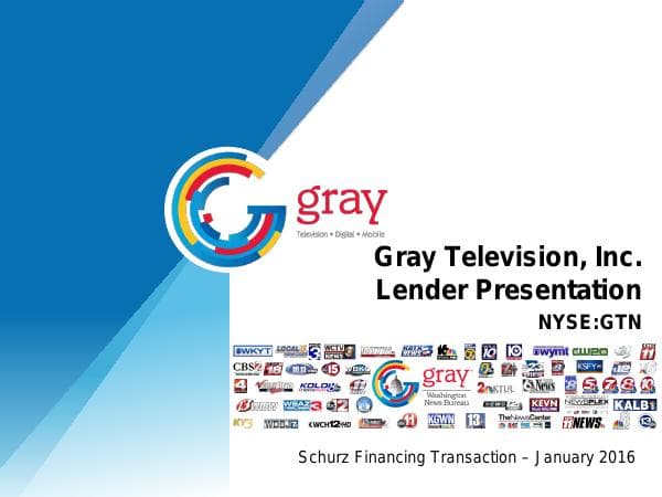 Schurz_Financing_Presentation__January_2016