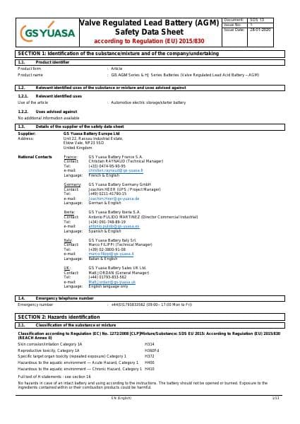 SDS13-GS-SDS-Automotive-AGM_issue1_28-01-2020