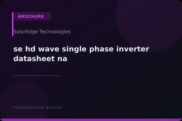 se-hd-wave-single-phase-inverter-datasheet-na