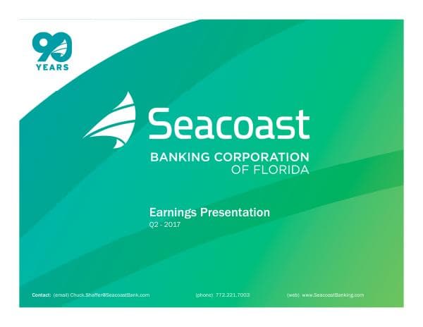 Seacoast Banking Corporation of Florida_Q2 -2017_941_11941