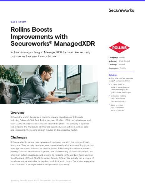secureworks-rollins-managed-xdr-case-study