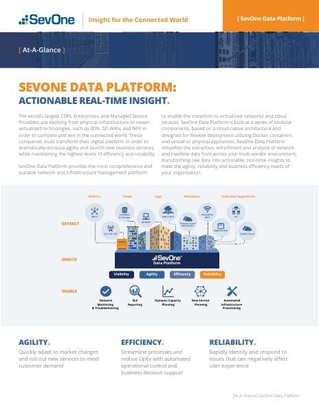 Sevone-dataplatform_datasheet