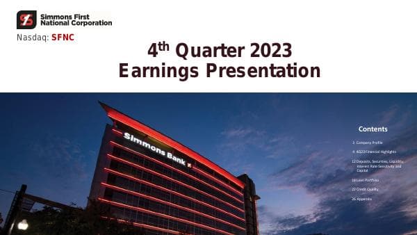 SFNC+4Q23+Earnings+Presentation+%281.24.24%29