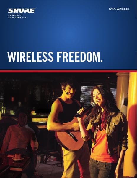 Shure-SVX-Brochure