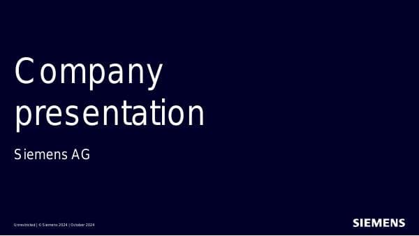 siemens-company-presentation