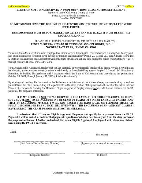 SierraNevadaBrewing_ExclusionForm