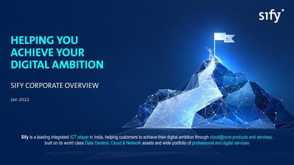 Sify-Corporate-Presentation-2022