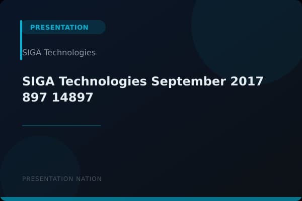 SIGA Technologies_September_2017_897_14897