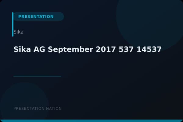 Sika AG_September_2017_537_14537