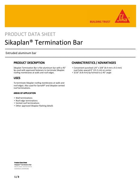 sikaplan-terminationbar