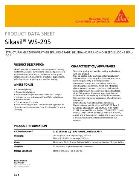 sikasil-ws-295