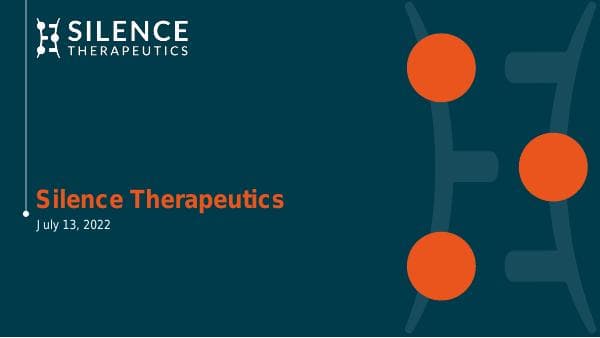 Silence Therapeutics_July_2022_98_85098