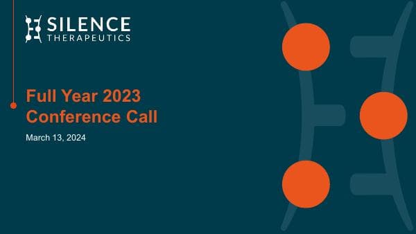 Silence Therapeutics_March_2024_119_100119