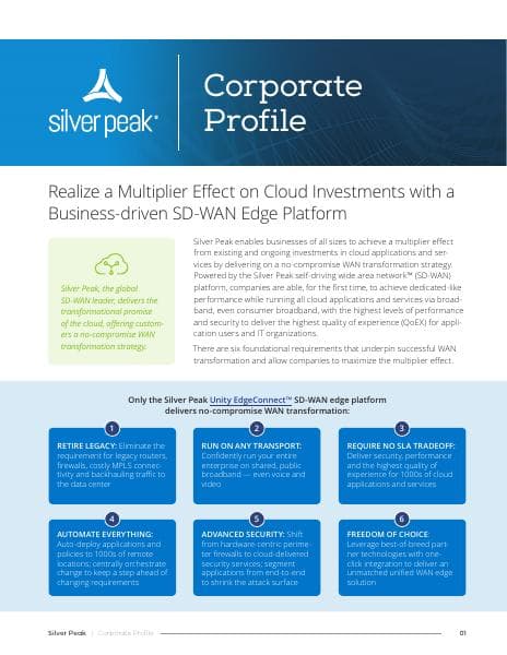 silver-peak-corporate-profile
