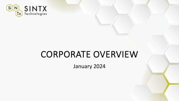 SINTX+Corporate+Overview+-+Jan+%2724+-+Rev+J