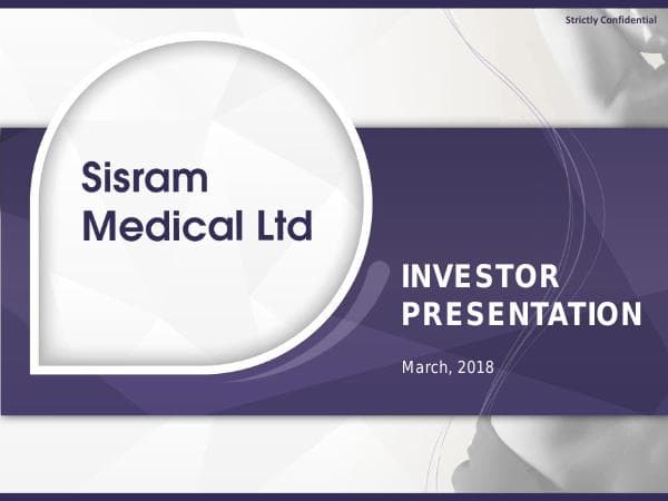 Sisram-NDR-Investor-Presentation_20180319_EN_v6