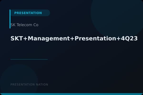 SKT+Management+Presentation+4Q23